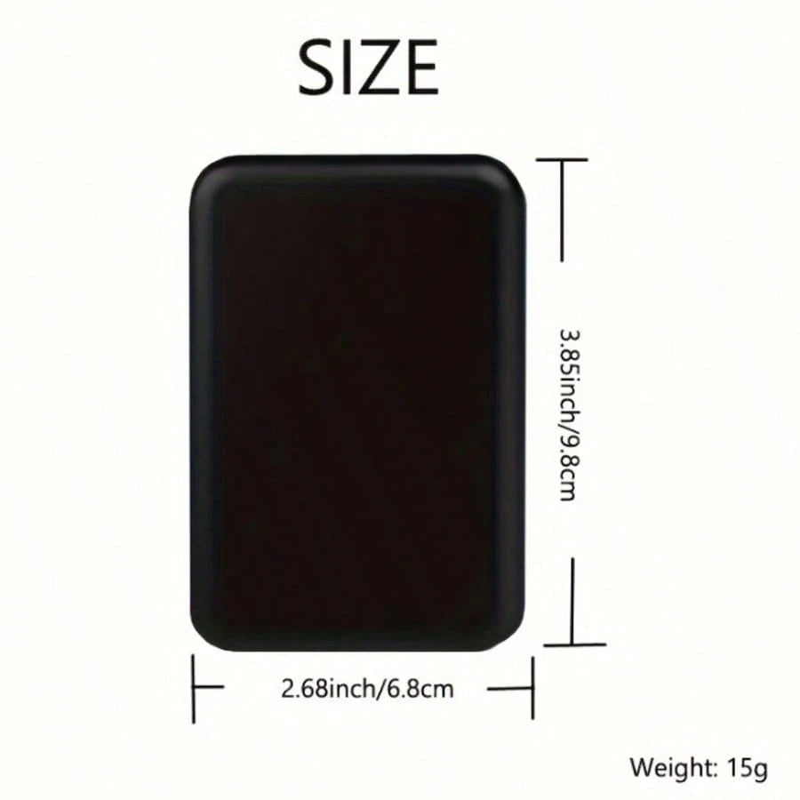 1pc Apple Magnetic Adsorption Protective Case. This Apple Power Bank Protective Case Is Made Of Soft TPU Material With A Matte And Fine Texture, Providing Shock And Drop Protection. You Can Also Stick