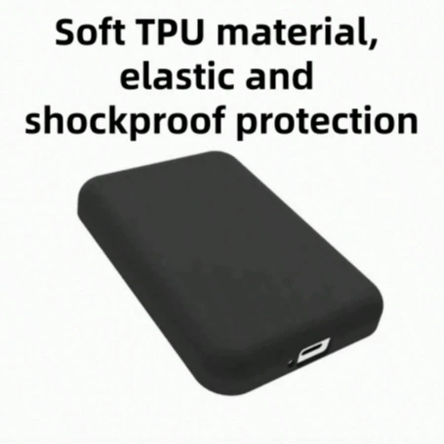 1pc Apple Magnetic Adsorption Protective Case. This Apple Power Bank Protective Case Is Made Of Soft TPU Material With A Matte And Fine Texture, Providing Shock And Drop Protection. You Can Also Stick