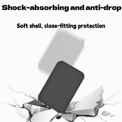 1pc Apple Magnetic Adsorption Protective Case. This Apple Power Bank Protective Case Is Made Of Soft TPU Material With A Matte And Fine Texture, Providing Shock And Drop Protection. You Can Also Stick