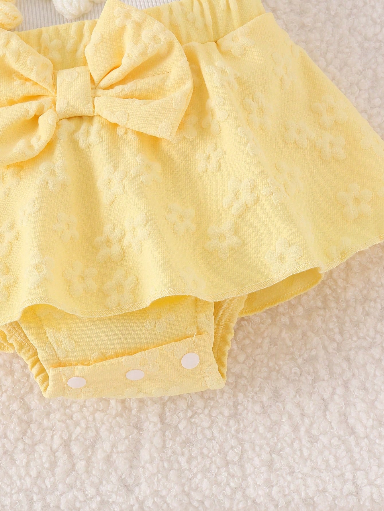1pc Baby Girl Cute Asymmetric Strap Tank Top With Patchwork Skirt And Headband, Thin Spring/Summer Style