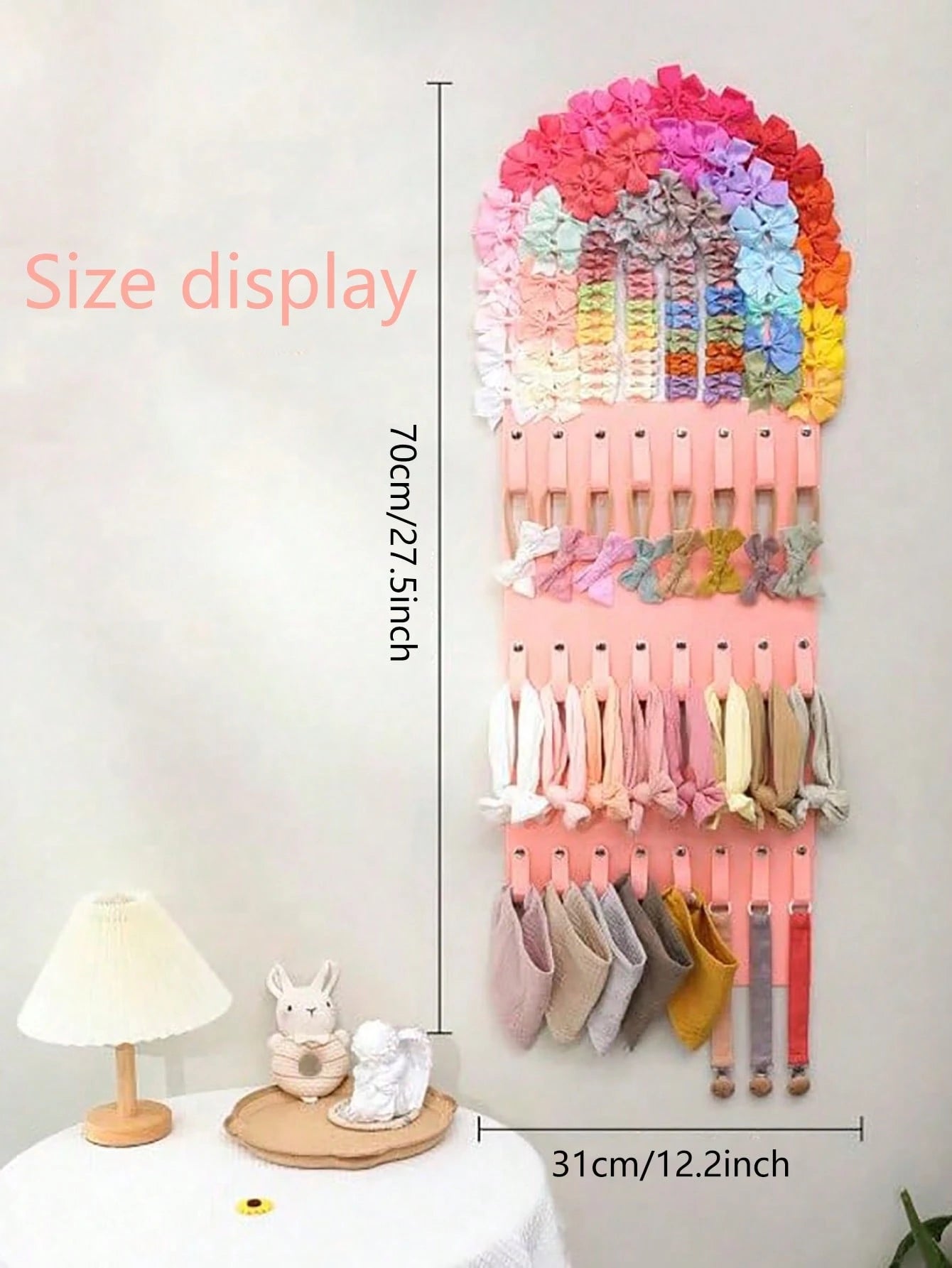 1pc Baby Hairpin, Hairband Storage Rack, Sturdy Bracket, Children's Room Decoration Pendant, Suitable For Daily Use, Holiday Gifts