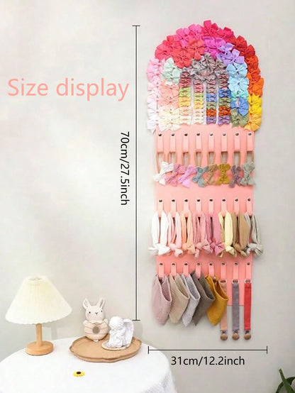 1pc Baby Hairpin, Hairband Storage Rack, Sturdy Bracket, Children's Room Decoration Pendant, Suitable For Daily Use, Holiday Gifts