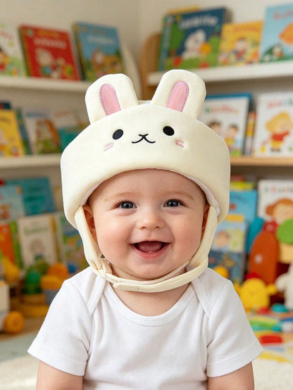 1pc Baby Protective Helmet, Soft Breathable Anti-Collision Headgear For Crawling, Walking & Learning, Infant Toddler Head Protector, 6-24 Months