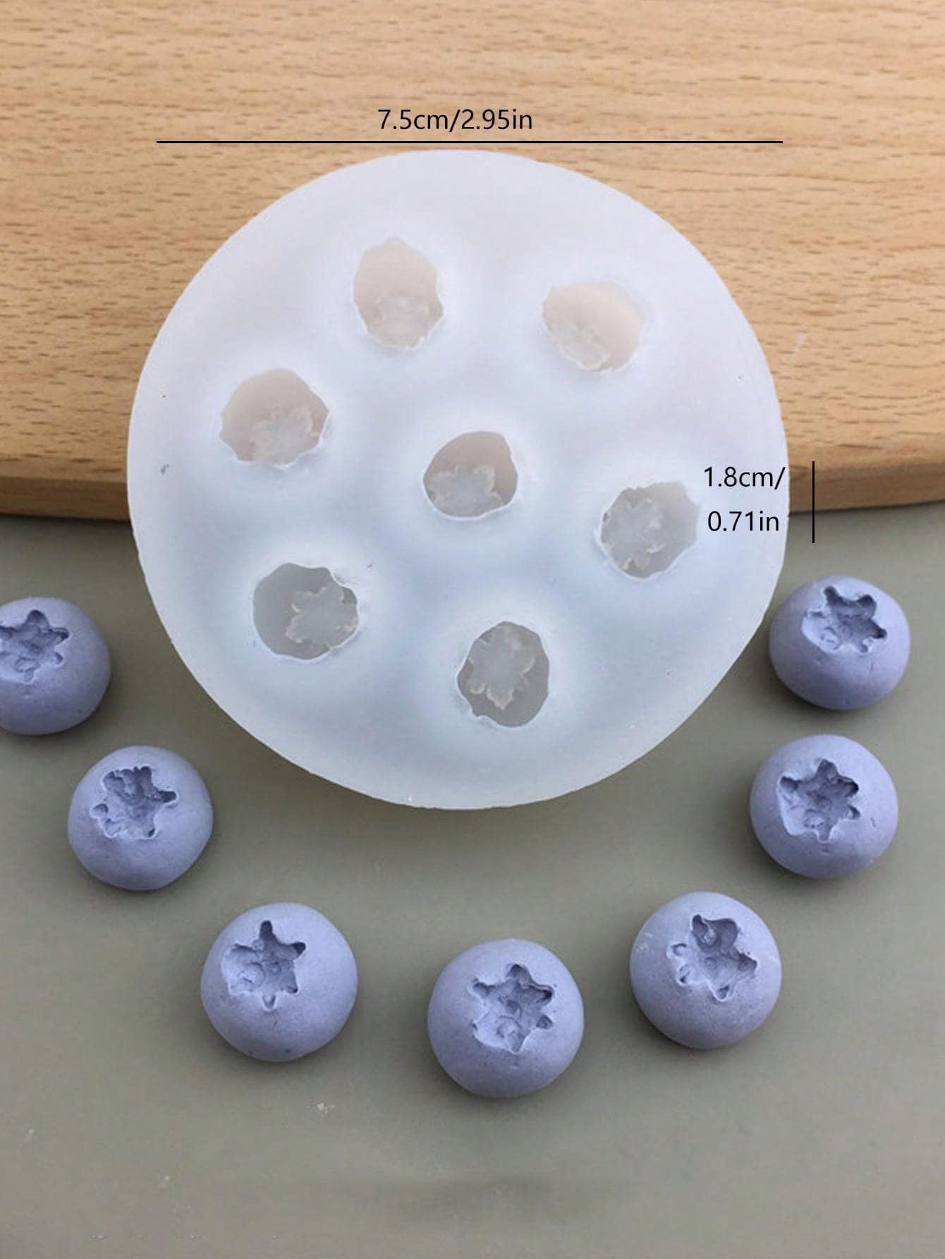 1pc Blueberry, Raspberry, Blackberry Silicone Mold