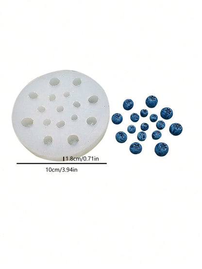 1pc Blueberry, Raspberry, Blackberry Silicone Mold