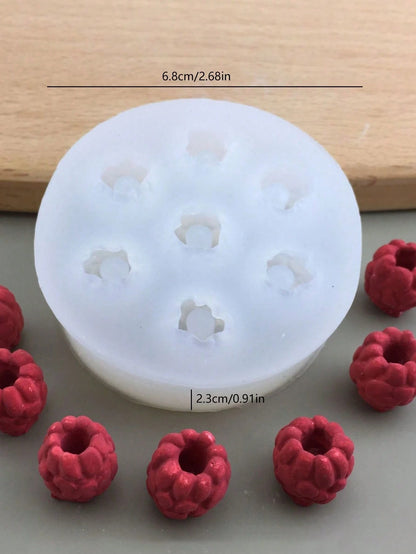 1pc Blueberry, Raspberry, Blackberry Silicone Mold