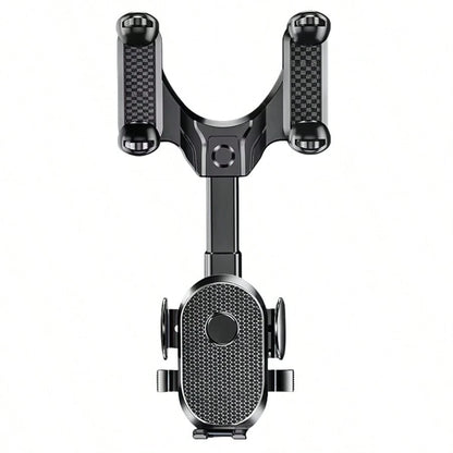 1pc Car Rearview Mirror Mounted Phone Holder, Car Accessory