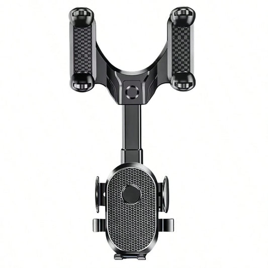 1pc Car Rearview Mirror Mounted Phone Holder, Car Accessory