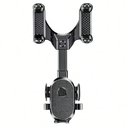 1pc Car Rearview Mirror Mounted Phone Holder, Car Accessory