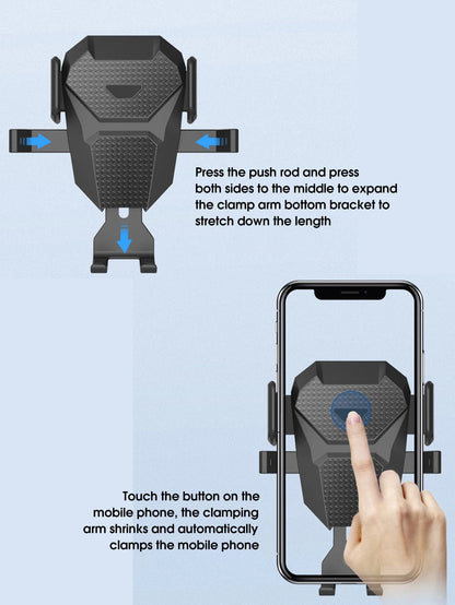 1pc Car Suction Cup Phone Holder Multi-Function Dashboard Car Mount Phone Navigation Bracket (Clean The Surface Before Use And Avoid Using In High Temperature Areas)