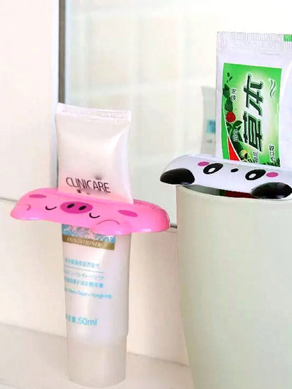 1pc Cartoon Toothpaste Squeezer, Multi-Function Makeup Tool
