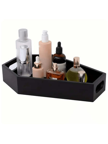 1pc, Coffin Shaped Tray,Spooky Gothic Style, For Home Room Living Room Office Decoration,For Mother's Day Party Spring Graduation School Season Decoration,Halloween Gift,Storage Decoration,Holiday Gif