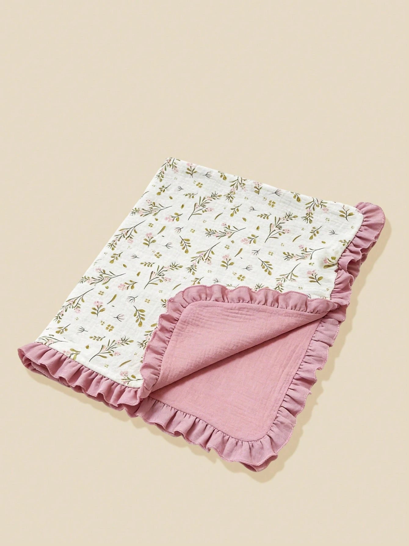 1pc Cotton Muslin Baby Swaddle Blanket, Stroller Wind Cover Blanket, Maternity Hospital Swaddle Wrap, Lightweight Infant Swaddle Wrap (Unisex), Swaddle Blanket, Baby Swaddle Wrap, Unisex Newborn Musli