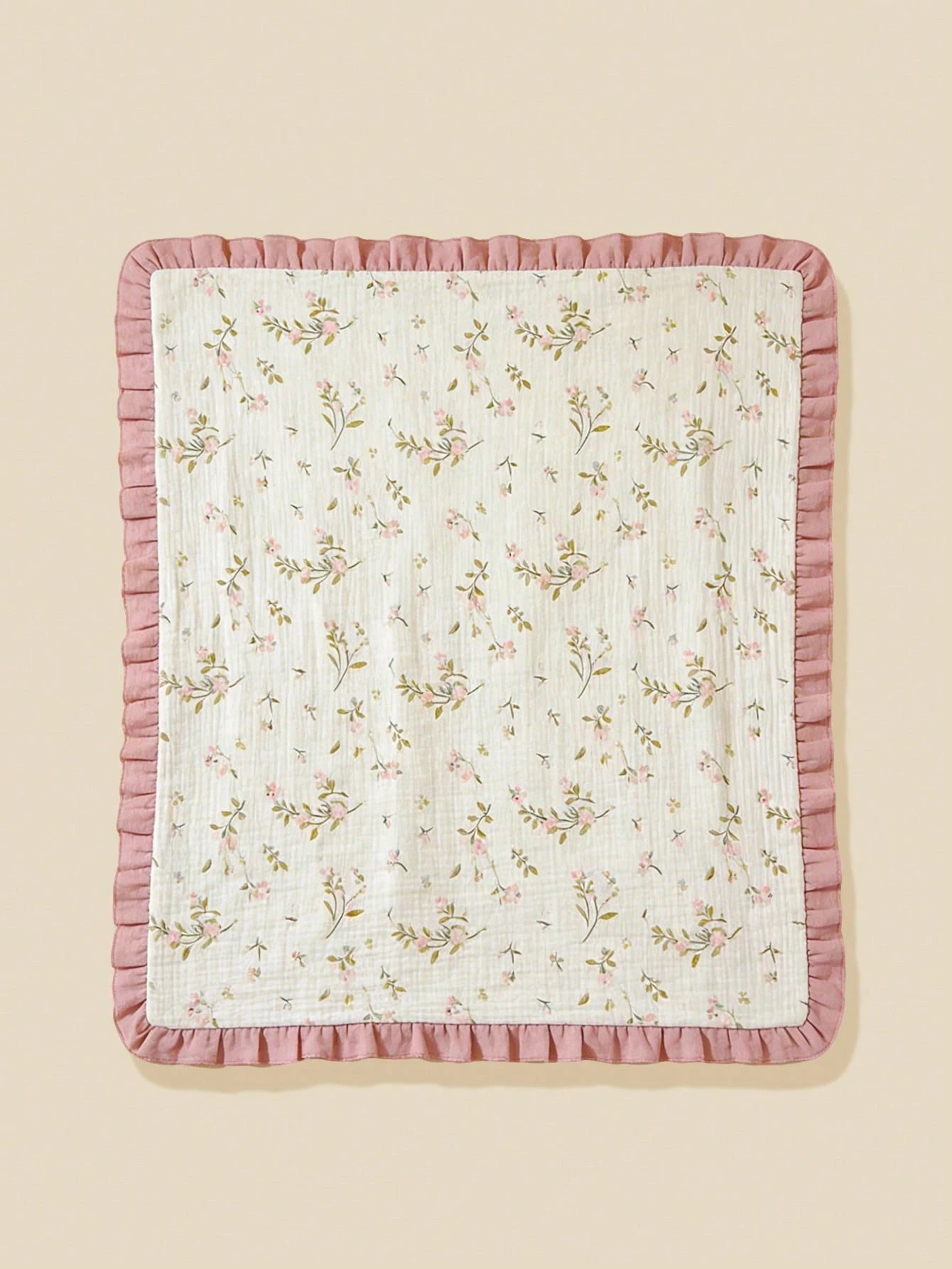 1pc Cotton Muslin Baby Swaddle Blanket, Stroller Wind Cover Blanket, Maternity Hospital Swaddle Wrap, Lightweight Infant Swaddle Wrap (Unisex), Swaddle Blanket, Baby Swaddle Wrap, Unisex Newborn Musli