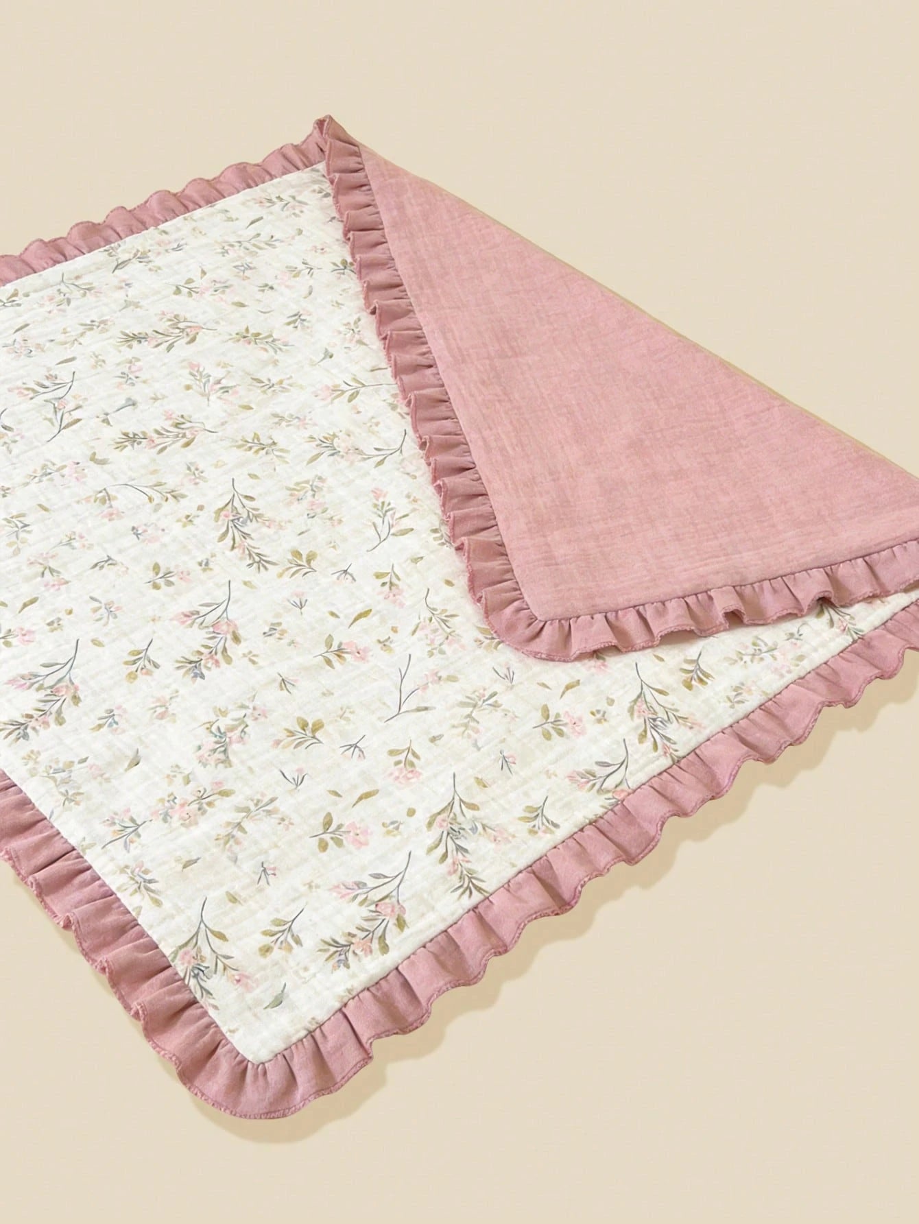 1pc Cotton Muslin Baby Swaddle Blanket, Stroller Wind Cover Blanket, Maternity Hospital Swaddle Wrap, Lightweight Infant Swaddle Wrap (Unisex), Swaddle Blanket, Baby Swaddle Wrap, Unisex Newborn Musli