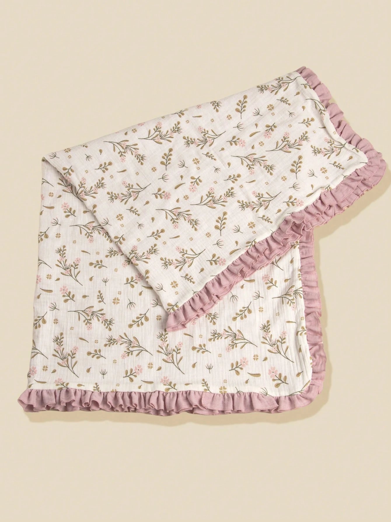 1pc Cotton Muslin Baby Swaddle Blanket, Stroller Wind Cover Blanket, Maternity Hospital Swaddle Wrap, Lightweight Infant Swaddle Wrap (Unisex), Swaddle Blanket, Baby Swaddle Wrap, Unisex Newborn Musli