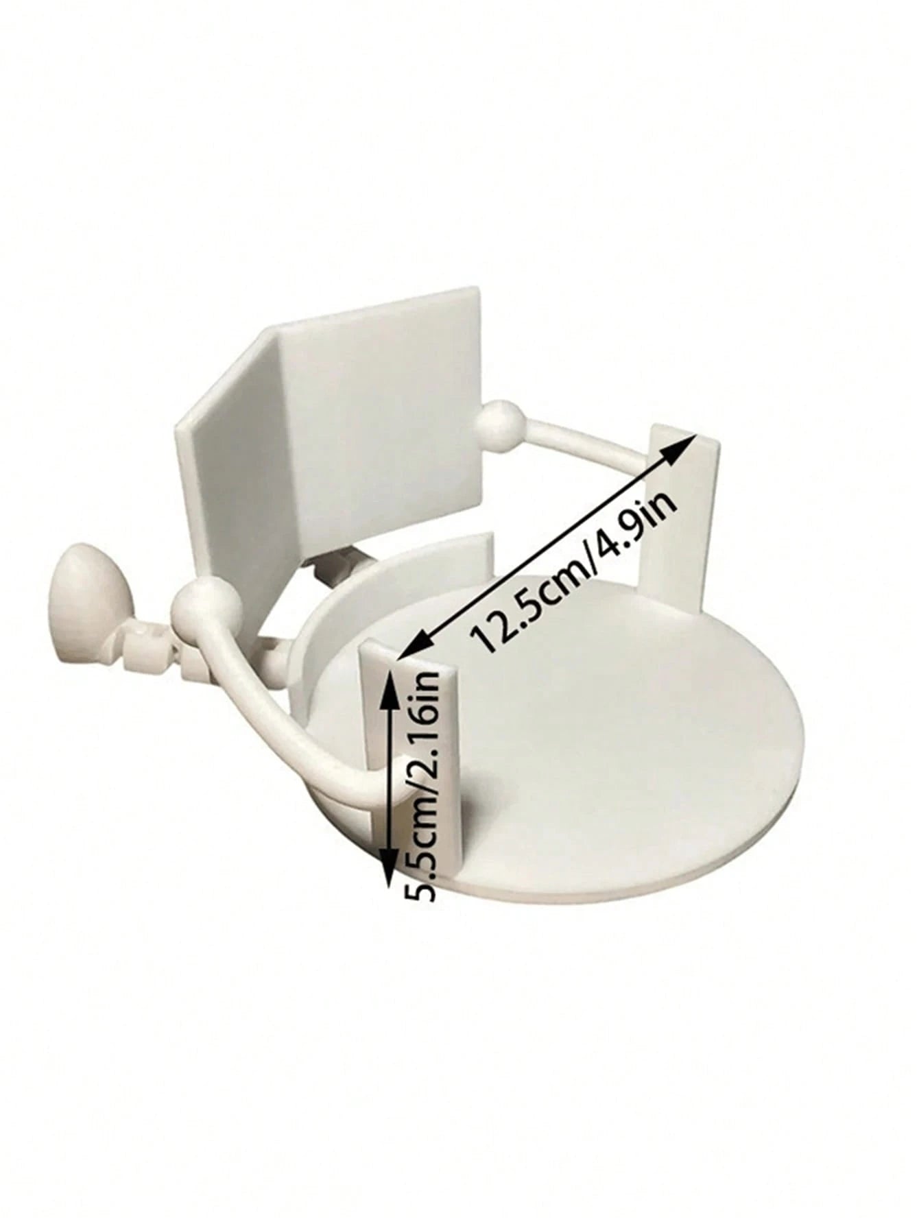 1pc Creative Human-Shaped Toilet Paper Holder- Fun Sitting Design, Bathroom Tissue Storage And Desktop Organizer. Minimalist Style. Perfect Gift For Friends And Family. Suitable For Bathroom, Bedroom