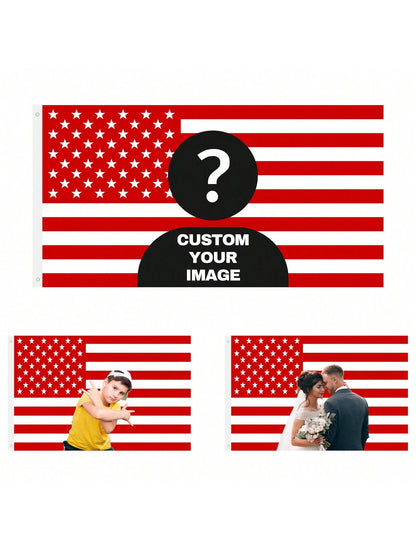 1pc Custom Flag Personalized Flag Custom Outdoors Flag Add Your Own Image/Text Home Indoor Outdoor Flag
