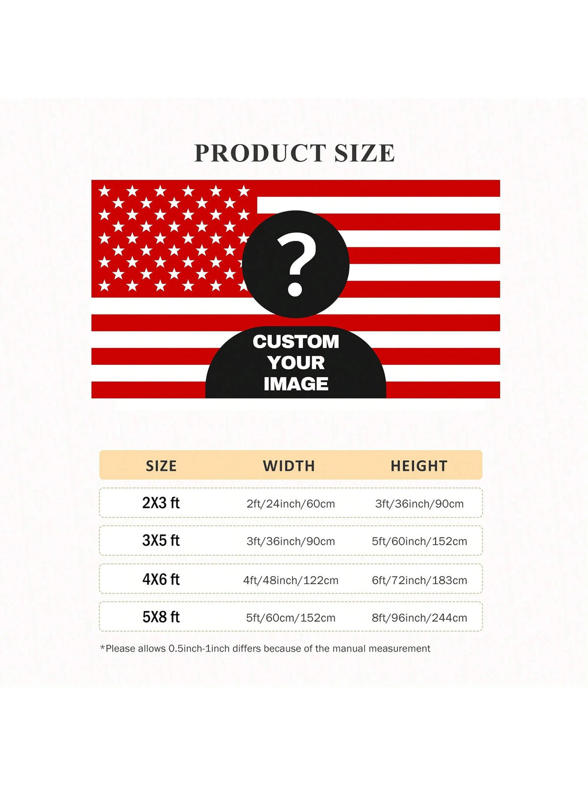 1pc Custom Flag Personalized Flag Custom Outdoors Flag Add Your Own Image/Text Home Indoor Outdoor Flag