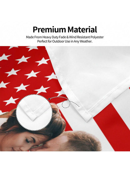 1pc Custom Flag Personalized Flag Custom Outdoors Flag Add Your Own Image/Text Home Indoor Outdoor Flag