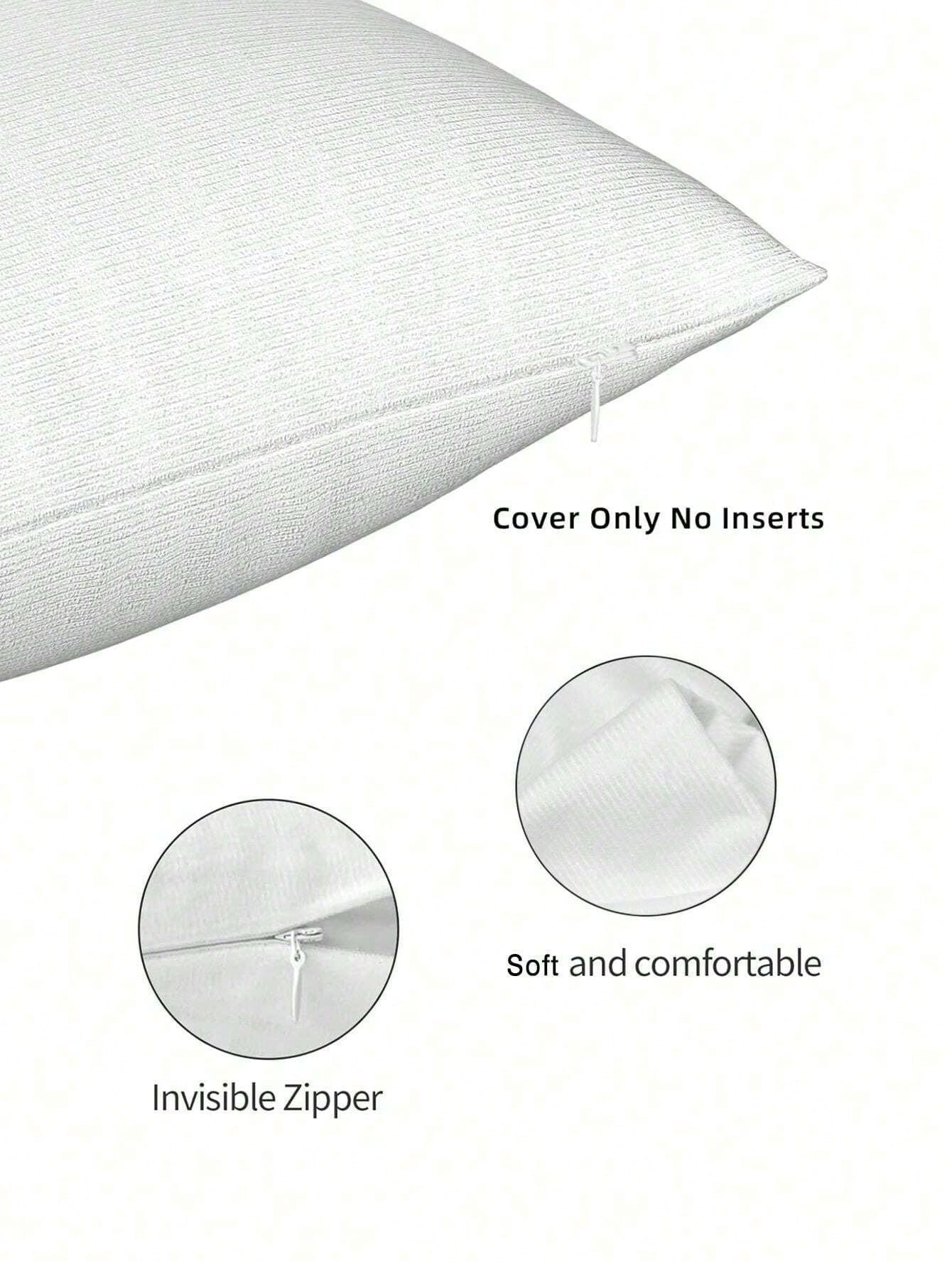 1pc Customizable Name And Text Printed Soft Pillowcase, Personalized Text Background Color Decorative Throw Pillow Cover, Suitable For Christmas, Valentine's Day, Father's Day, Mother's Day, Wedding