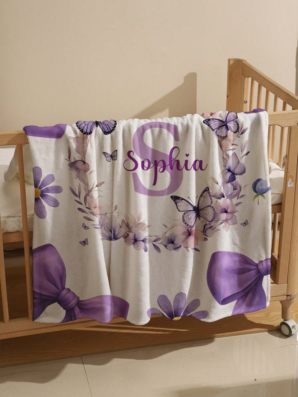 1pc Customized Blanket, Text Blanket, DIY Blanket, Pattern Blanket, Memorial Blanket. Tapestry, Photo Portrait Blanket Design, Suitable For Girls, Boys, Adults, Valentine's Day, Lightweight, Baby Blan