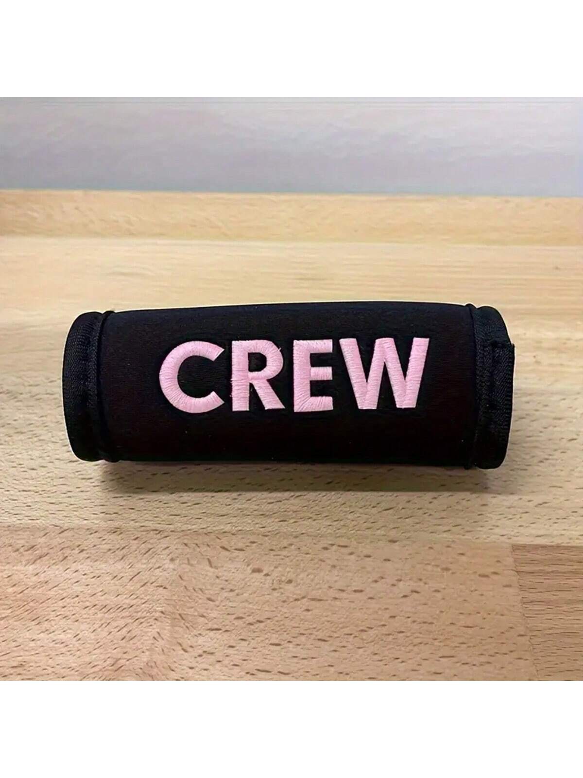 1pc Customized Embroidered Name Luggage Handle, Handmade Embroidered Luggage Handle, Personalized Creative Handmade Embroidered Letter Luggage Handle, Portable, Multi-Functional, Versatile, Large Capa