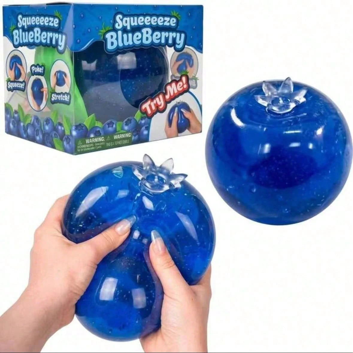 1pc Cute Blueberry Squishy Toy, Slow Rising Stress Relief Toy.,Cheese Squishy,Squishy Dumpling,Fidget,Squishy, Back To School