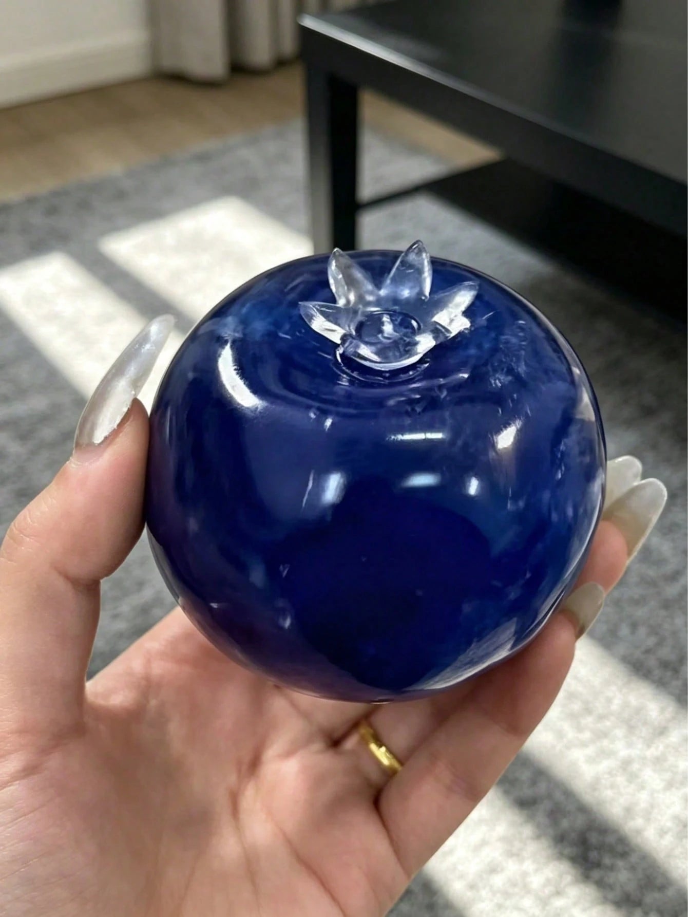 1pc Cute Blueberry Squishy Toy, Slow Rising Stress Relief Toy.,Cheese Squishy,Squishy Dumpling,Fidget,Squishy, Back To School