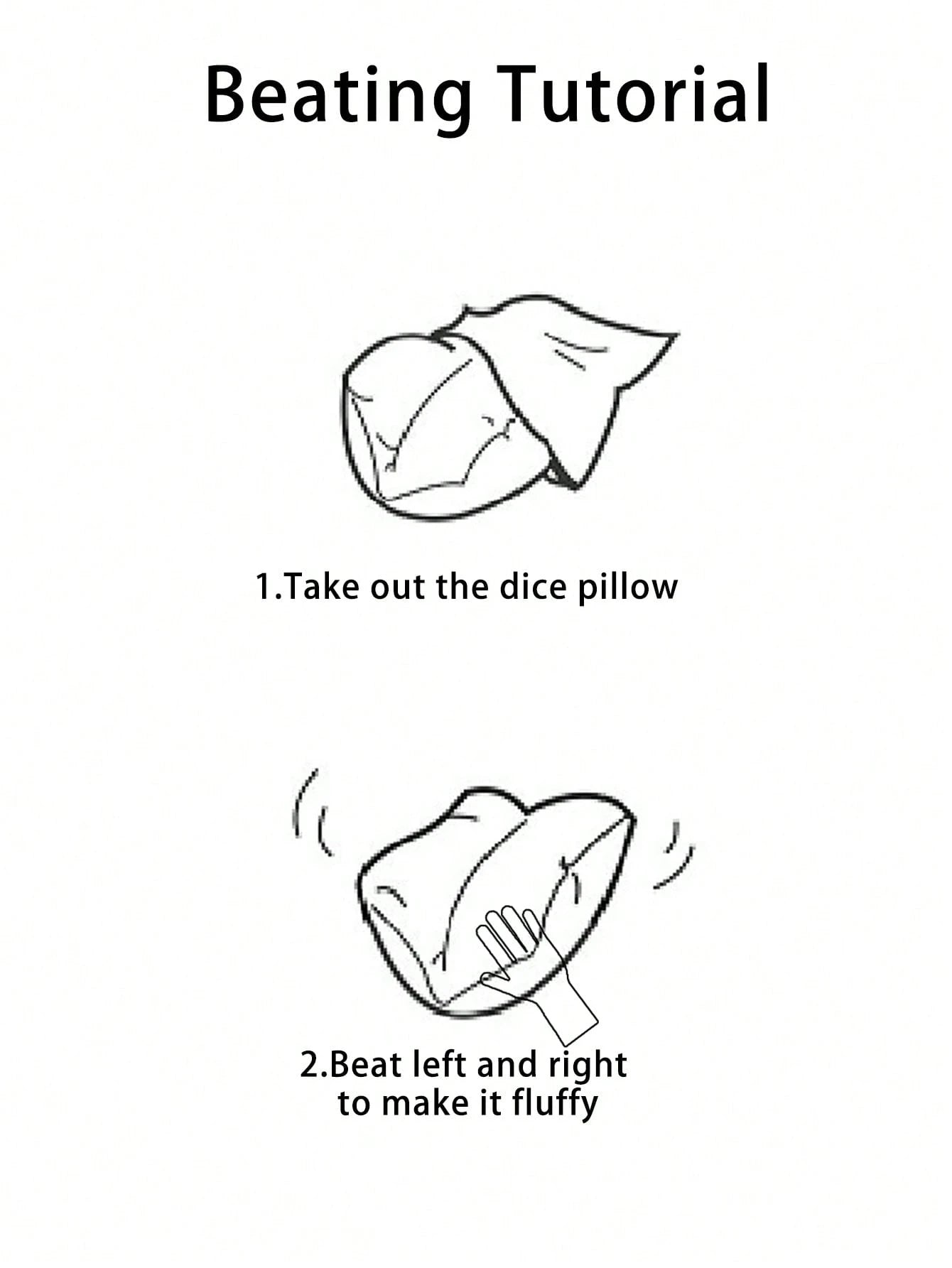 1pc Dice-Shaped Decorative Pillow, Comfortable & Fun Simulated Dice Design, Suitable For Dorm Bedding, Dorm Decor, Sofa Cushion, Machine Washable, 4 Season Use, Polyester Filled Pillow With Zipper Clo