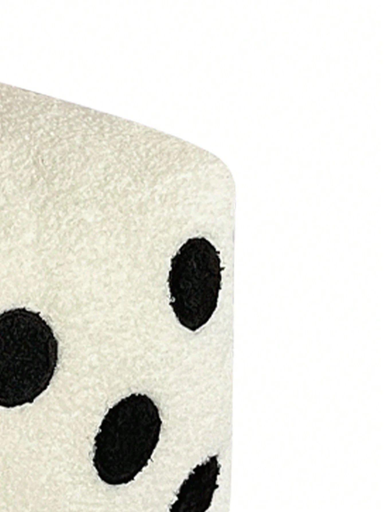 1pc Dice-Shaped Decorative Pillow, Comfortable & Fun Simulated Dice Design, Suitable For Dorm Bedding, Dorm Decor, Sofa Cushion, Machine Washable, 4 Season Use, Polyester Filled Pillow With Zipper Clo