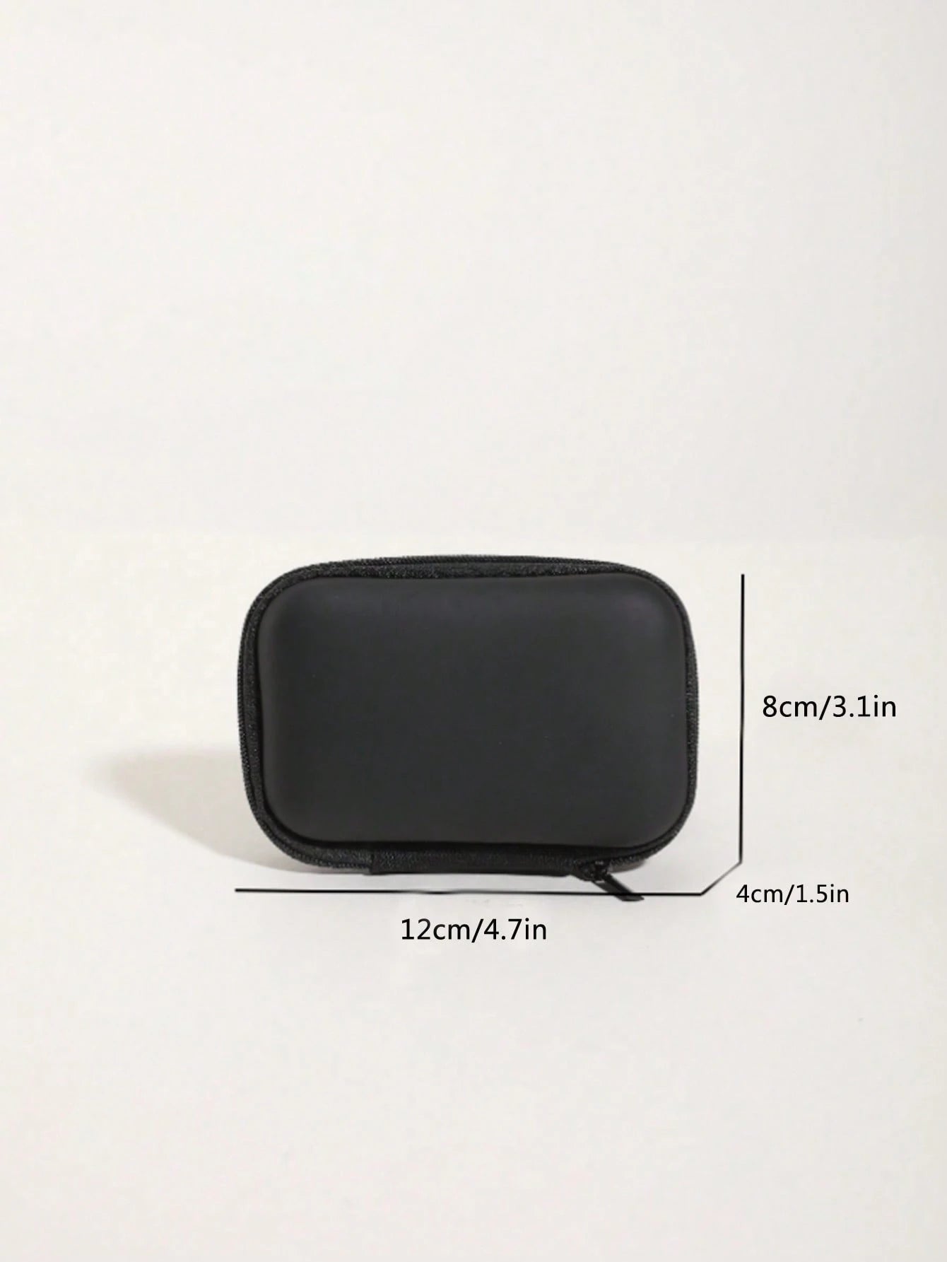 1Pc Digital Accessories Eva Storage Box For Changer Cable Durable Storage Box, Digital Accessories Storage Bag, Portable Double-Layer Power Hard Drive Protective Case, Dust-Proof Data Cable U Disk Ear