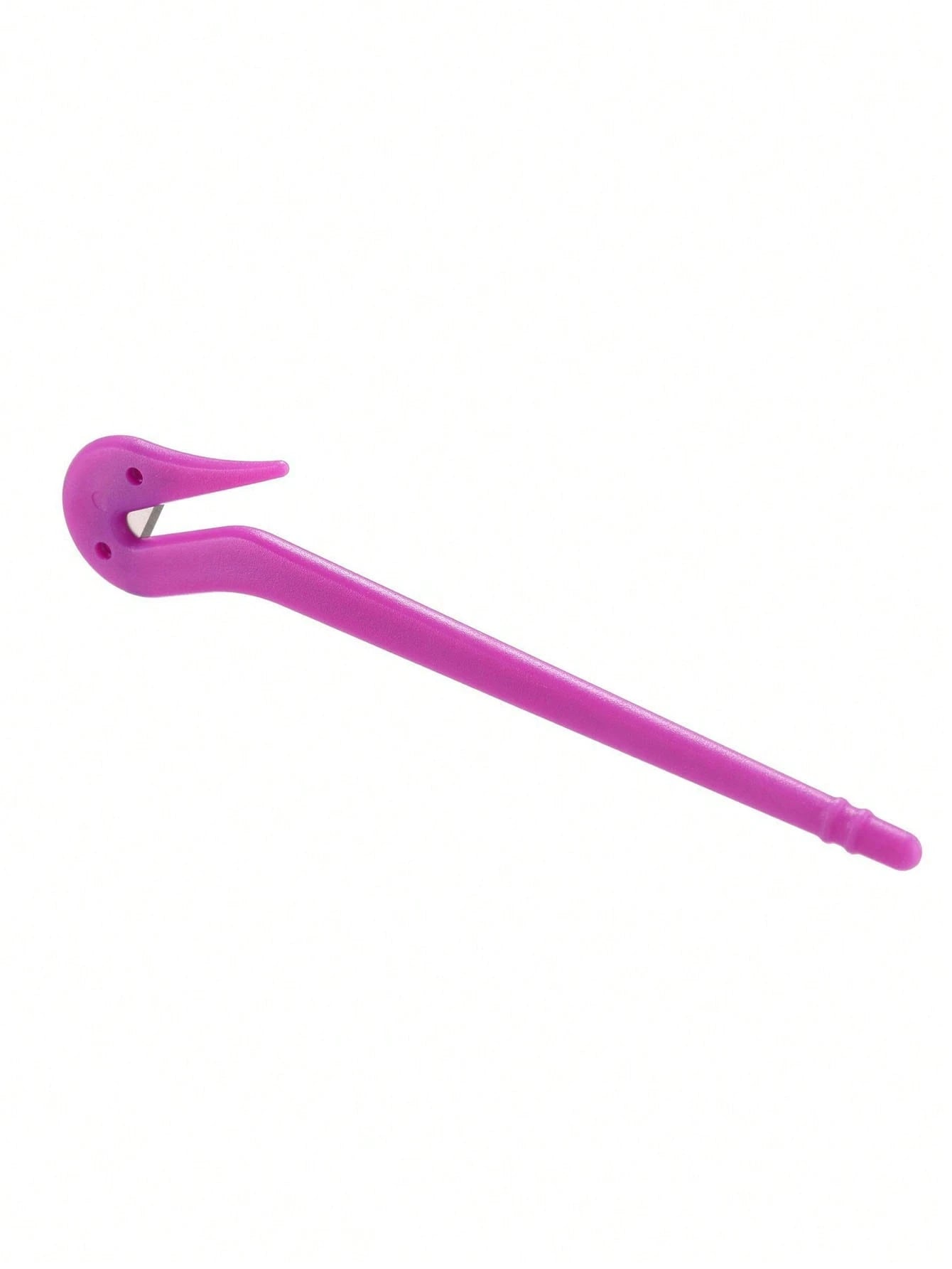 1pc Disposable Rubber Band Cutter, Easily Cuts Hair Ties Without Pulling Or Damaging Hair And Scalp (Purple). Suitable For Salons, Beauty Parlors, Back-To-School Season, Curling Irons, Curling Wands