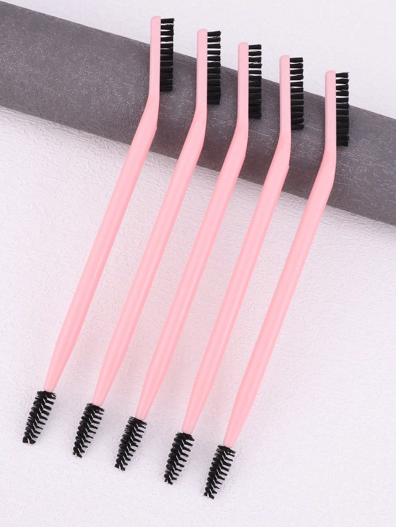 1pc Dual-Ended Makeup Brush, Spiral Eyebrow Brush & Lash Comb, Grooming Tool For Defined Brows, Portable Beauty Makeup Brush,Eyebrow Brush,Eyeshadow Brush,Spoolie,Spoolie Brush,Giveaways
