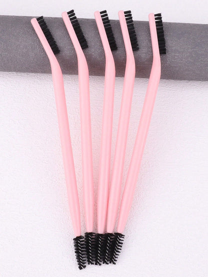 1pc Dual-Ended Makeup Brush, Spiral Eyebrow Brush & Lash Comb, Grooming Tool For Defined Brows, Portable Beauty Makeup Brush,Eyebrow Brush,Eyeshadow Brush,Spoolie,Spoolie Brush,Giveaways