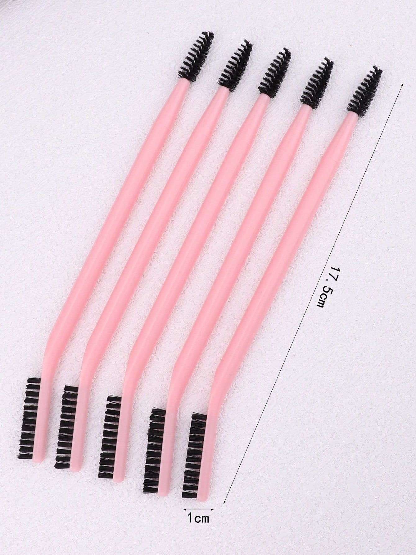 1pc Dual-Ended Makeup Brush, Spiral Eyebrow Brush & Lash Comb, Grooming Tool For Defined Brows, Portable Beauty Makeup Brush,Eyebrow Brush,Eyeshadow Brush,Spoolie,Spoolie Brush,Giveaways