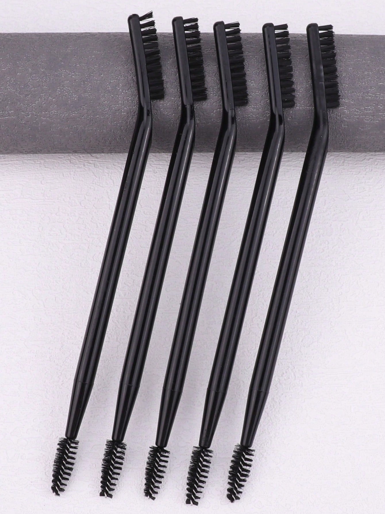 1pc Dual-Ended Makeup Brush, Spiral Eyebrow Brush & Lash Comb, Grooming Tool For Defined Brows, Portable Beauty Makeup Brush,Eyebrow Brush,Eyeshadow Brush,Spoolie,Spoolie Brush,Giveaways