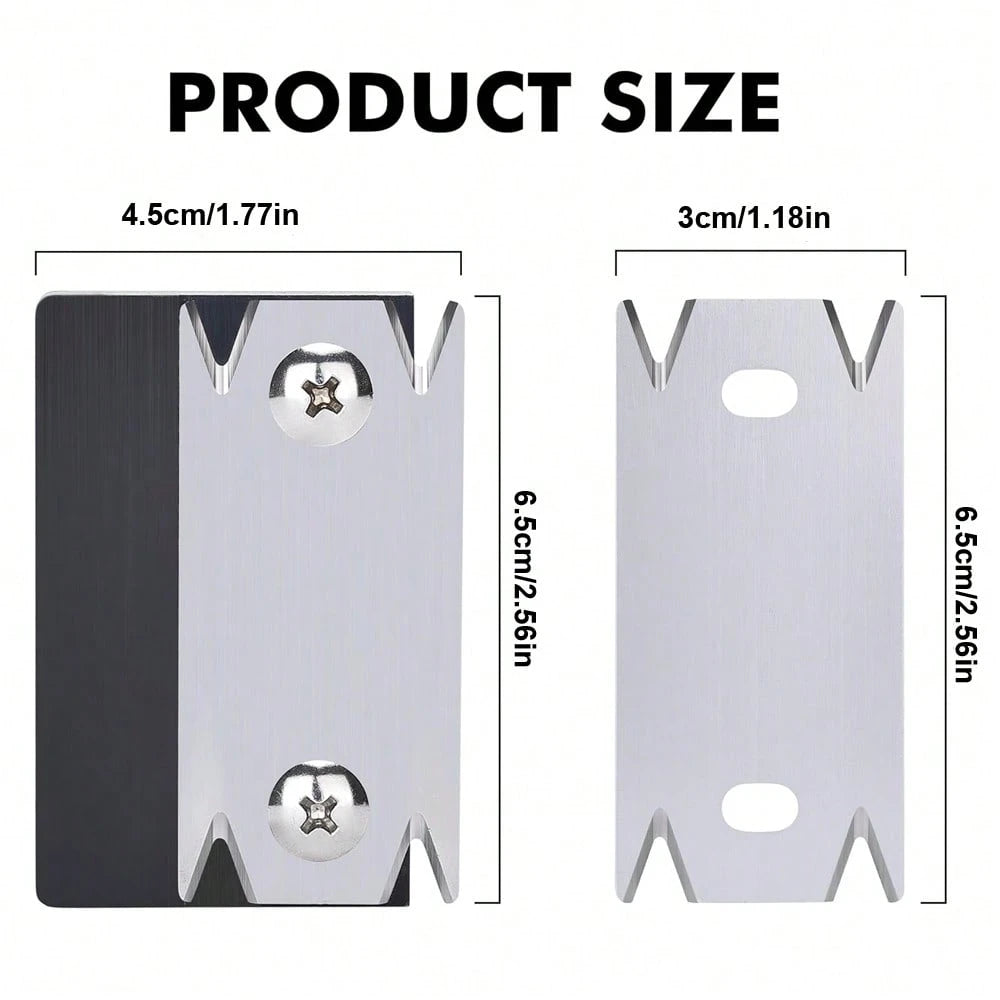 1PC Edge Banding Trimmer- Upgraded Mini Edge Band Trimmer & Cutter, Stainless Steel Blade Veneer Edge Trimmer For Woodworking, Edgebanding Trimming Tool For Wood, Veneer, PVC, ABS