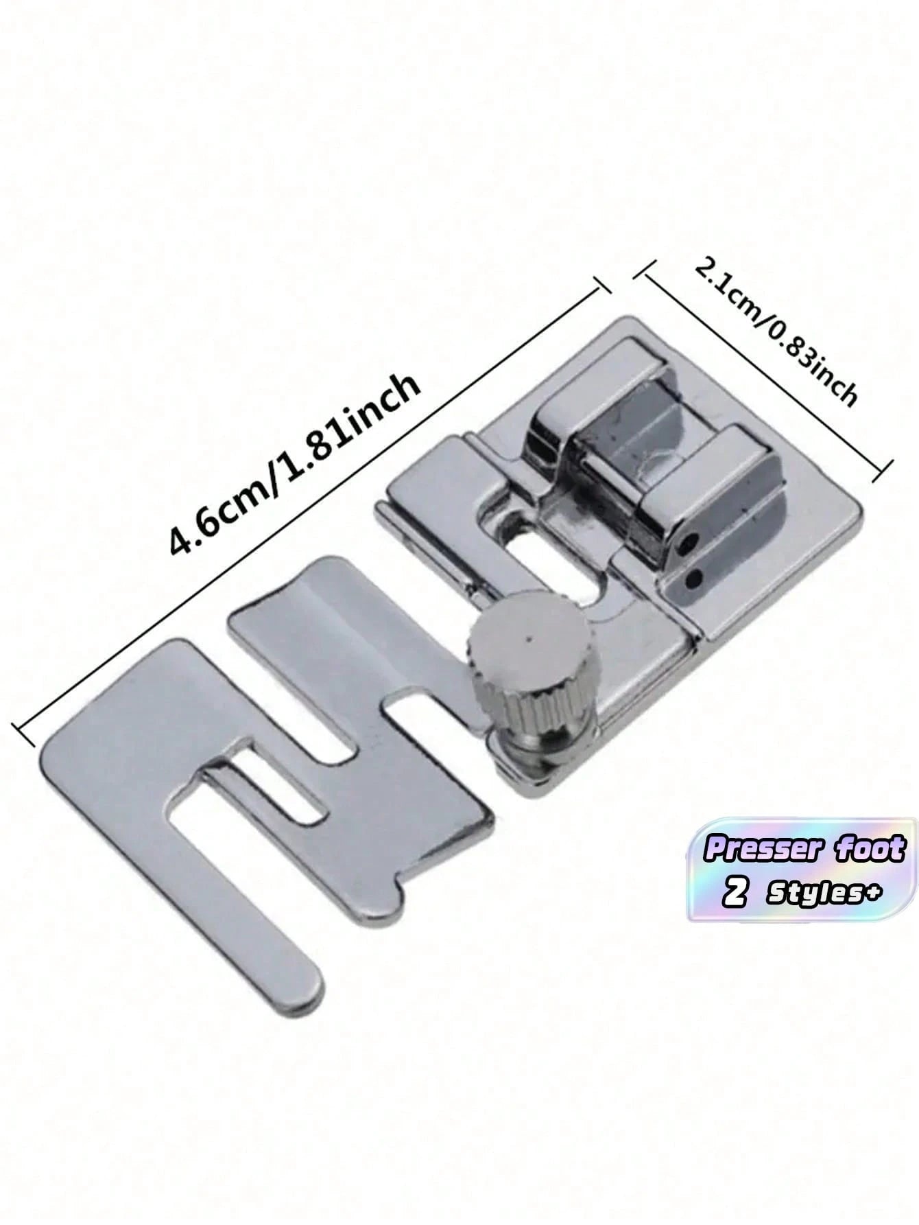 1PC Elastic Elastic Band Presser Foot,Sew Like A Pro With This DIY Sewing Kit- Includes Elastic Fabric Presser Foot, Sewing Machine Needle Threader & More Valentine's Day, Valentines Wedding, Birthda