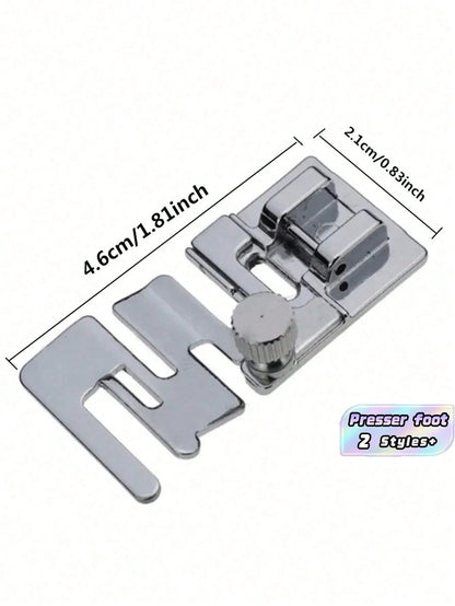 1PC Elastic Elastic Band Presser Foot,Sew Like A Pro With This DIY Sewing Kit- Includes Elastic Fabric Presser Foot, Sewing Machine Needle Threader & More Valentine's Day, Valentines Wedding, Birthda