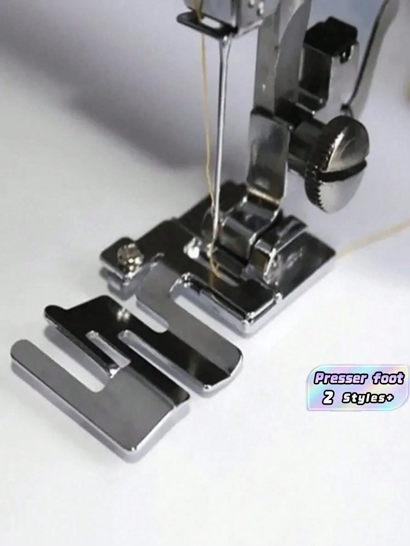 1PC Elastic Elastic Band Presser Foot,Sew Like A Pro With This DIY Sewing Kit- Includes Elastic Fabric Presser Foot, Sewing Machine Needle Threader & More Valentine's Day, Valentines Wedding, Birthda