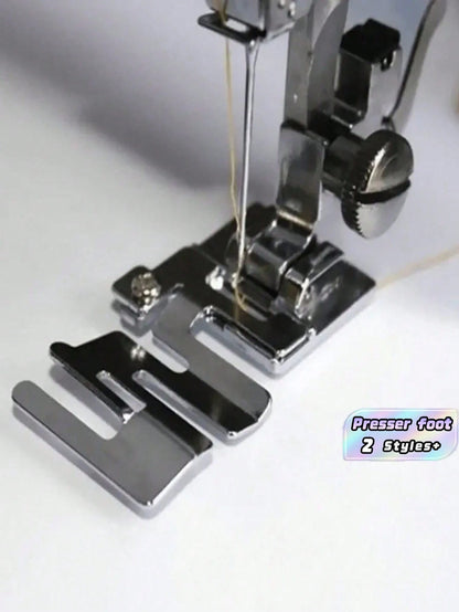 1PC Elastic Elastic Band Presser Foot,Sew Like A Pro With This DIY Sewing Kit- Includes Elastic Fabric Presser Foot, Sewing Machine Needle Threader & More Valentine's Day, Valentines Wedding, Birthda