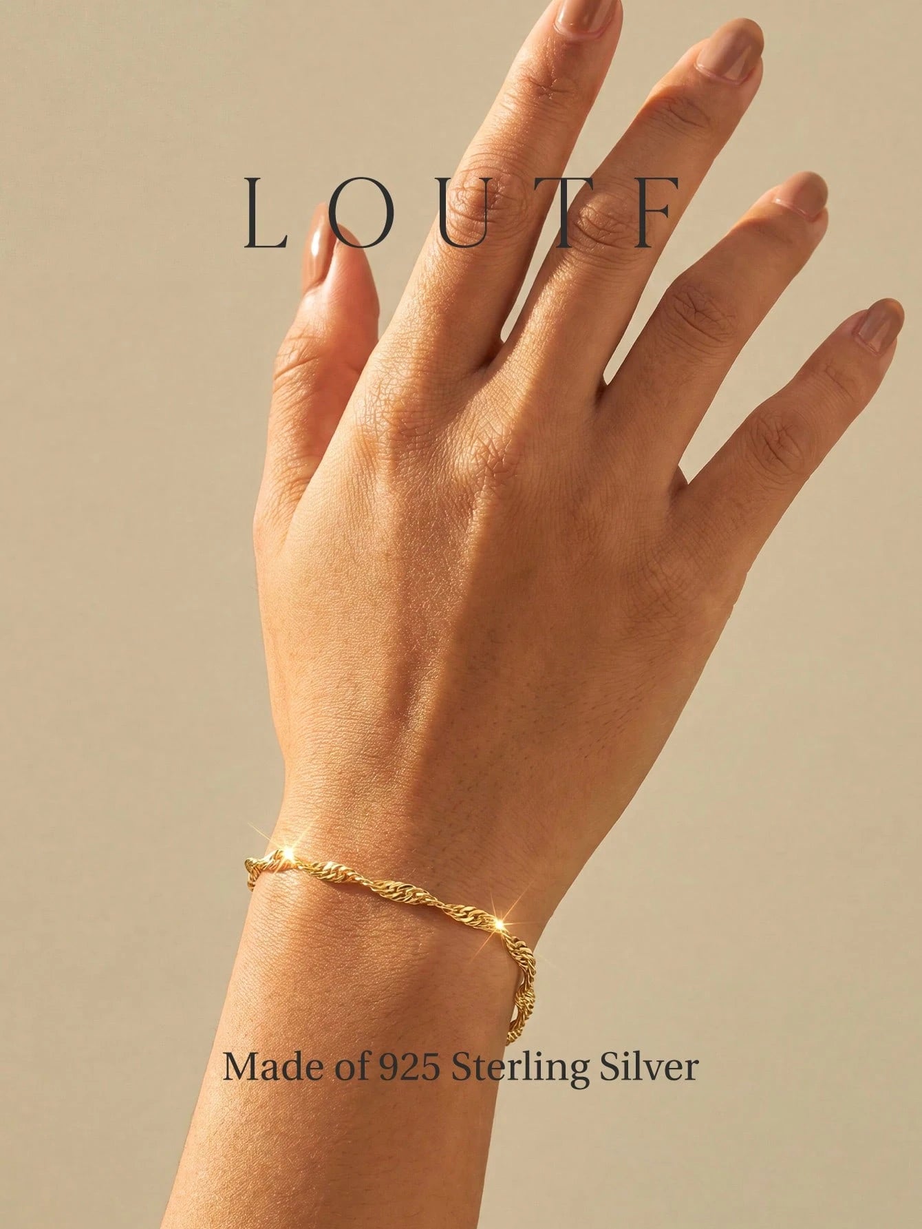 1pc Elegant Women's 925 Sterling Silver Bracelet, Exquisite Jewelry, Anniversary Birthday Gift