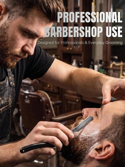 1pc Folding Vintage Manual Razor Holder, Barber Men's Shaving & Face Trimming Razor Stand, New Strong Magnetic Blade Head Suction Blade Holder, Edge Trimming & Bald Head Shaving, Reciprocating Shaver