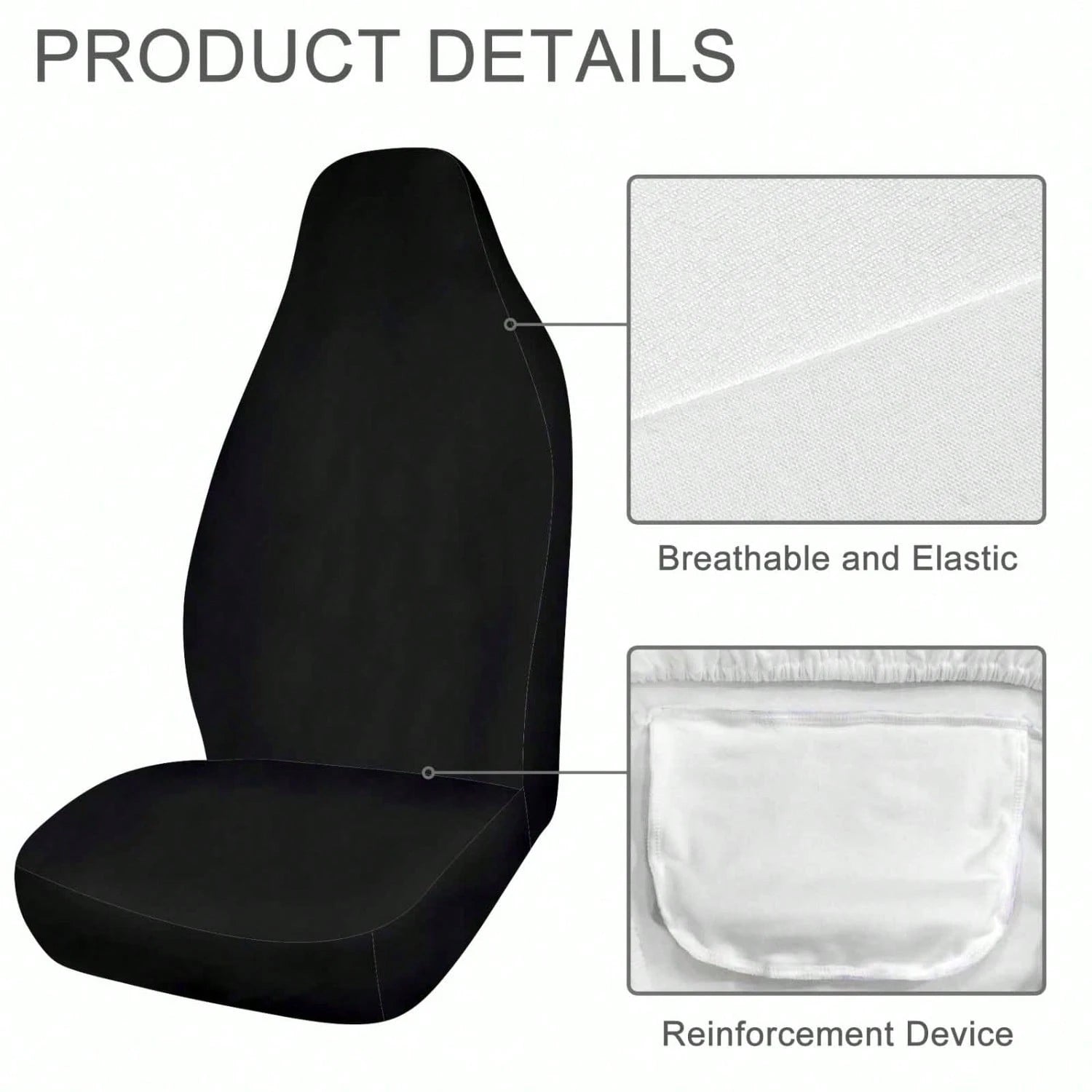 1PC Gothic Bat Print Car Seat Covers, Aesthetic Spooky Bat Car Accessories, Unique Halloween Bat Car Decor,Universal Car Seat Cushion Set,Suitable For Cars, SUVs, And Trucks,Perfect For Holiday Gift O