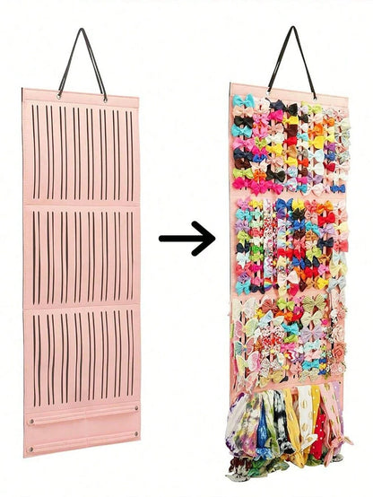 1pc Hair Clip Display Rack, Hair Clip & Headband Organizer, Sturdy Support For Baby/Girl Hair Accessories Love Valentine
