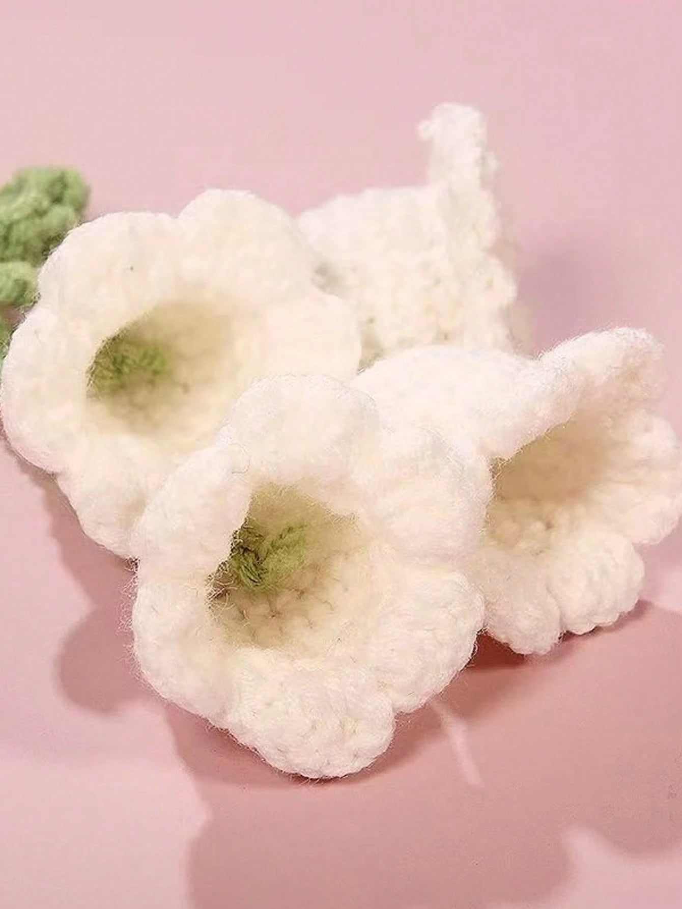 1pc Handmade Crochet Bell Orchid Flower String Keychain Bag Decorative Clasp, Fashion Girl's Backpack Pendant Lovely Flower Backpack/Schoolbag/Purse Pendant, School Supplies Teacher Gifts Back To Scho