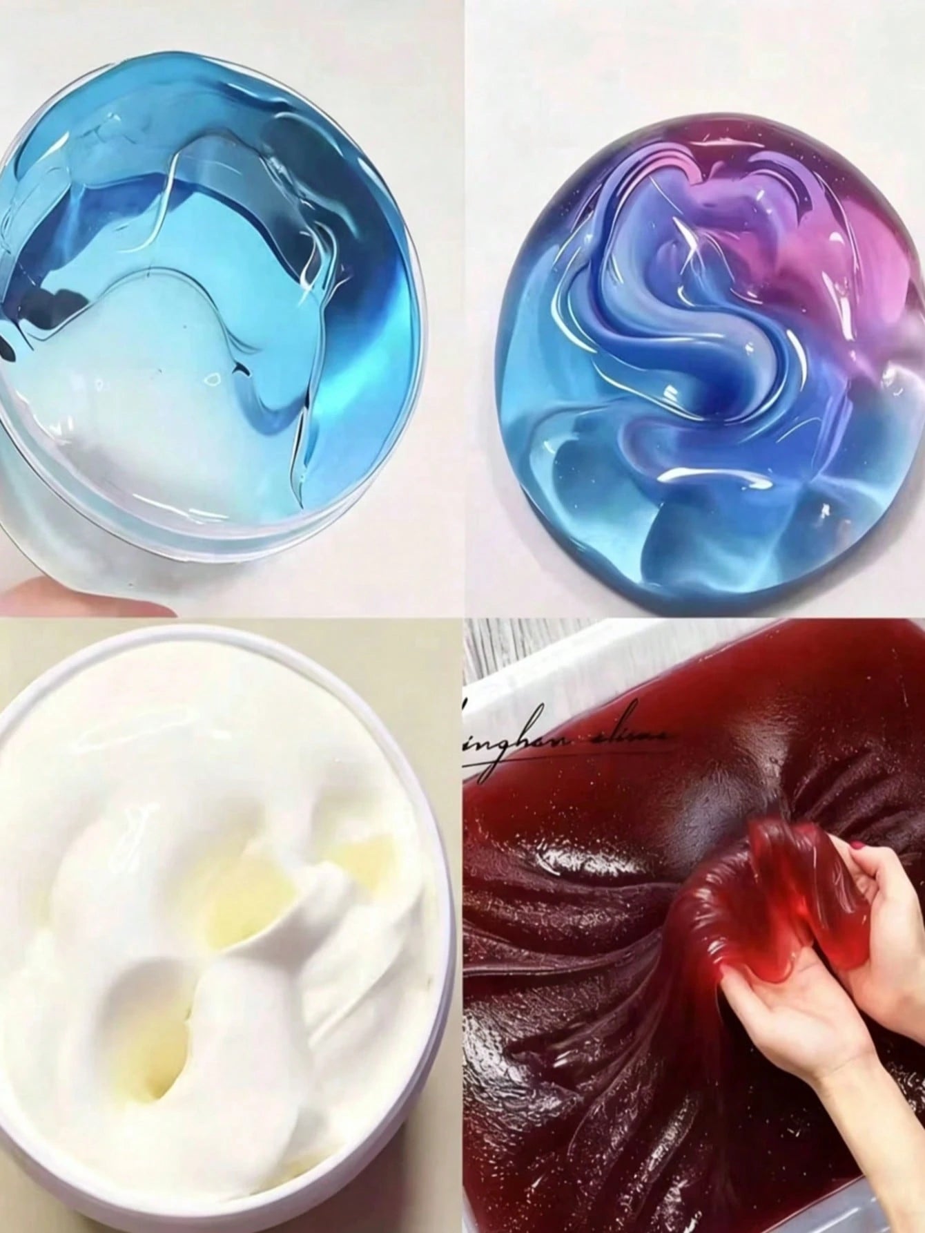 1pc High Quality Slime Clay Set, Super Soft Crystal Mud, The More You Play The Bigger It Gets, Stress Relief Toy, Non-Sticky Super Soft Crystal Mud, Can Relieve Stress After Expansion, Gradient Irides