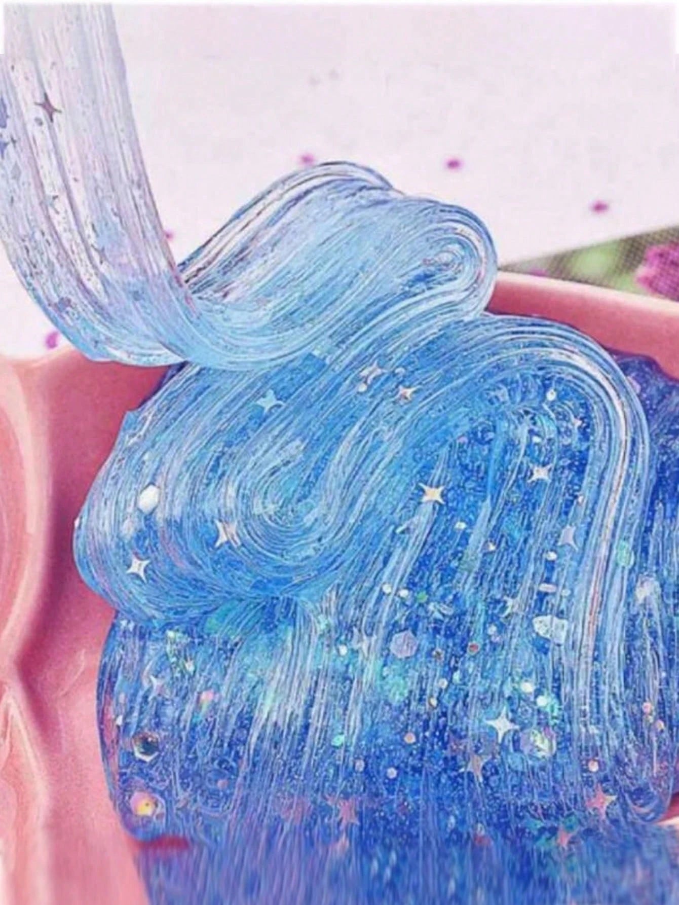 1pc High Quality Slime Clay Set, Super Soft Crystal Mud, The More You Play The Bigger It Gets, Stress Relief Toy, Non-Sticky Super Soft Crystal Mud, Can Relieve Stress After Expansion, Gradient Irides