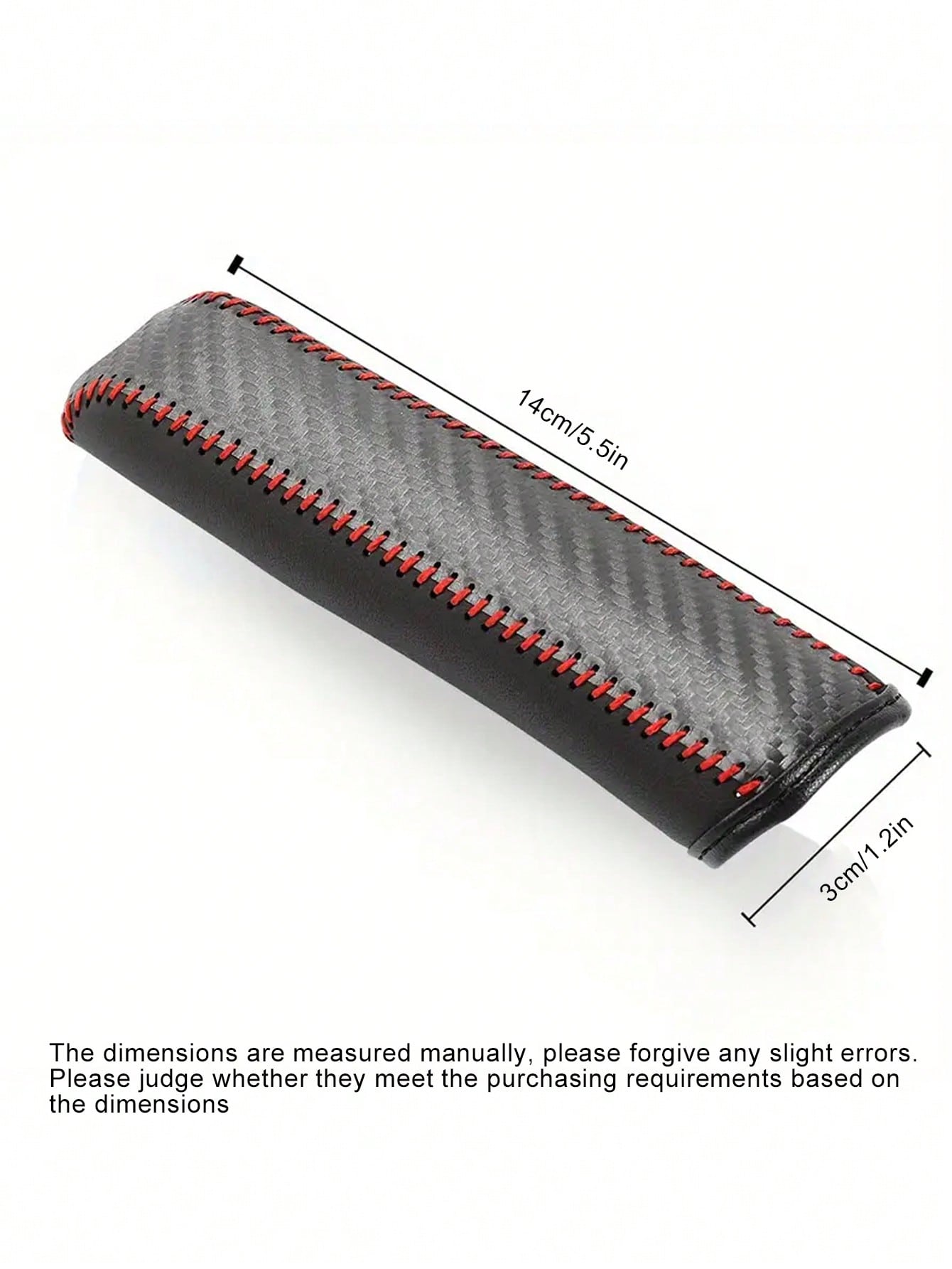 1pc Leather Gear Shift & Handbrake Cover Set, Anti-Slip Wear-Resistant Car Interior Accessories,Car Accessories